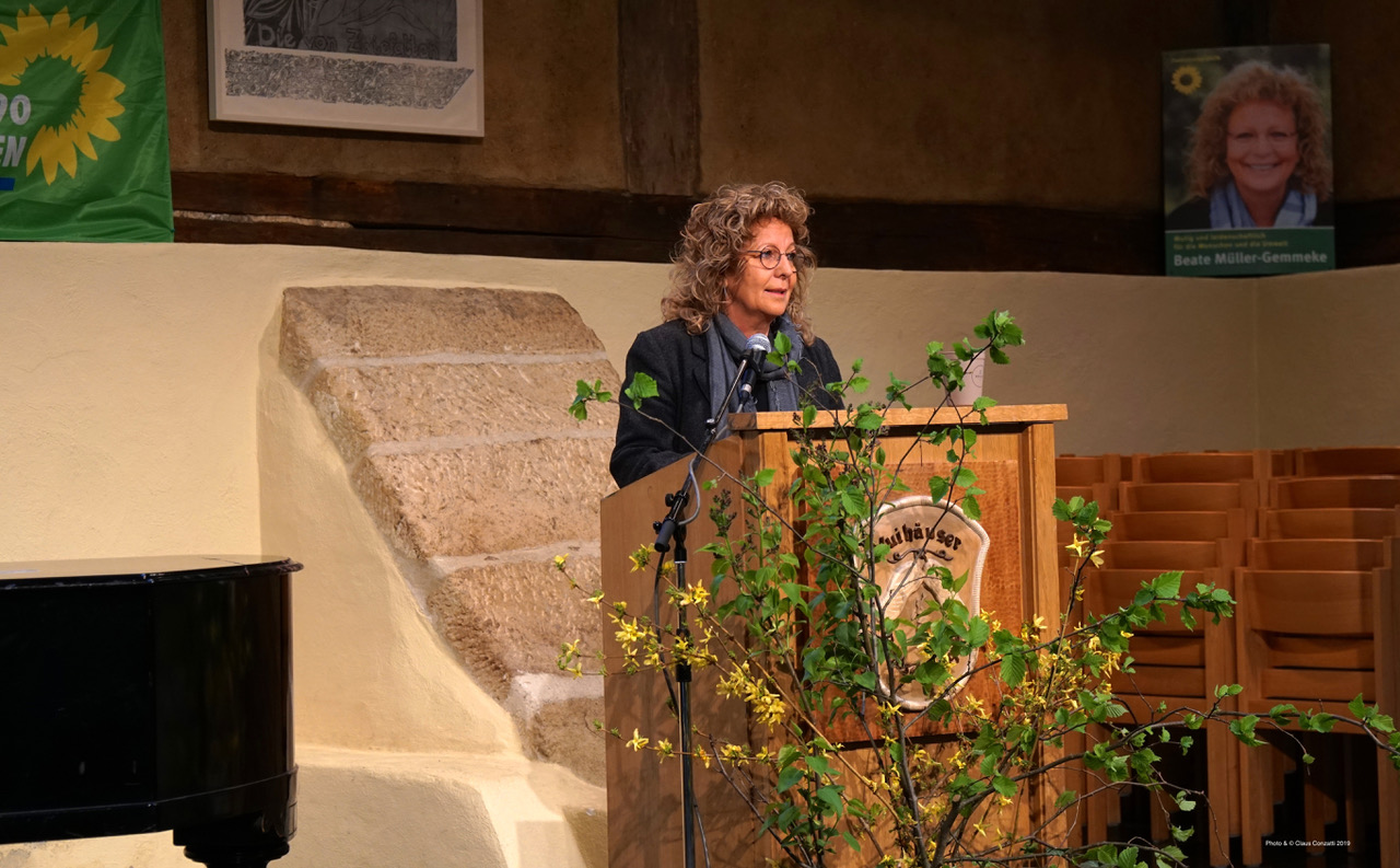 Die Grünen Website Kommunalpolitischer Brunch im Bindhof Müller-Gemmeke 2019