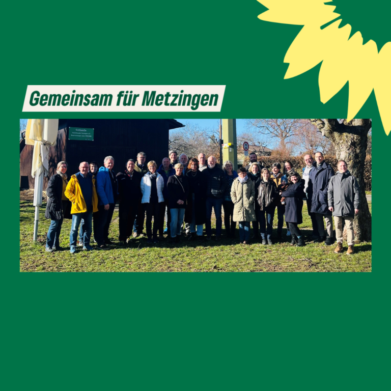 Grüne Liste zur Kommunalwahl steht!