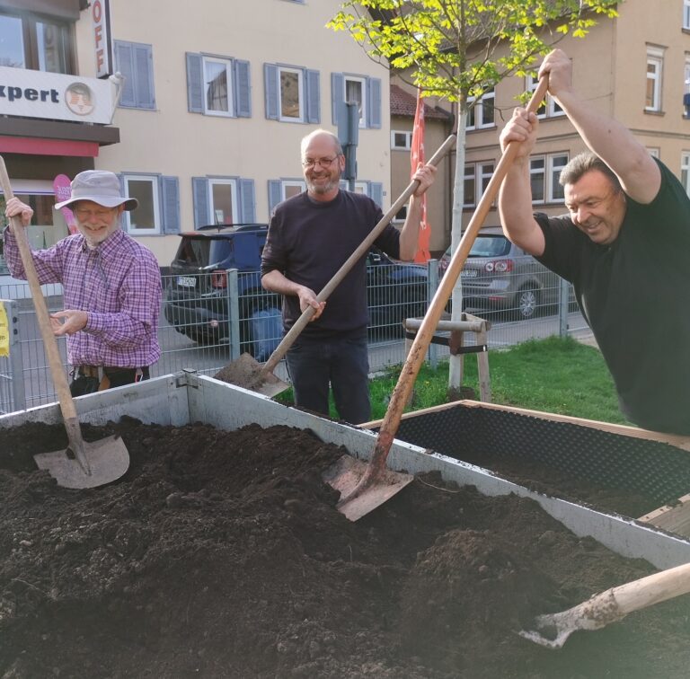 Gemeinsam gärtnern macht Spaß!