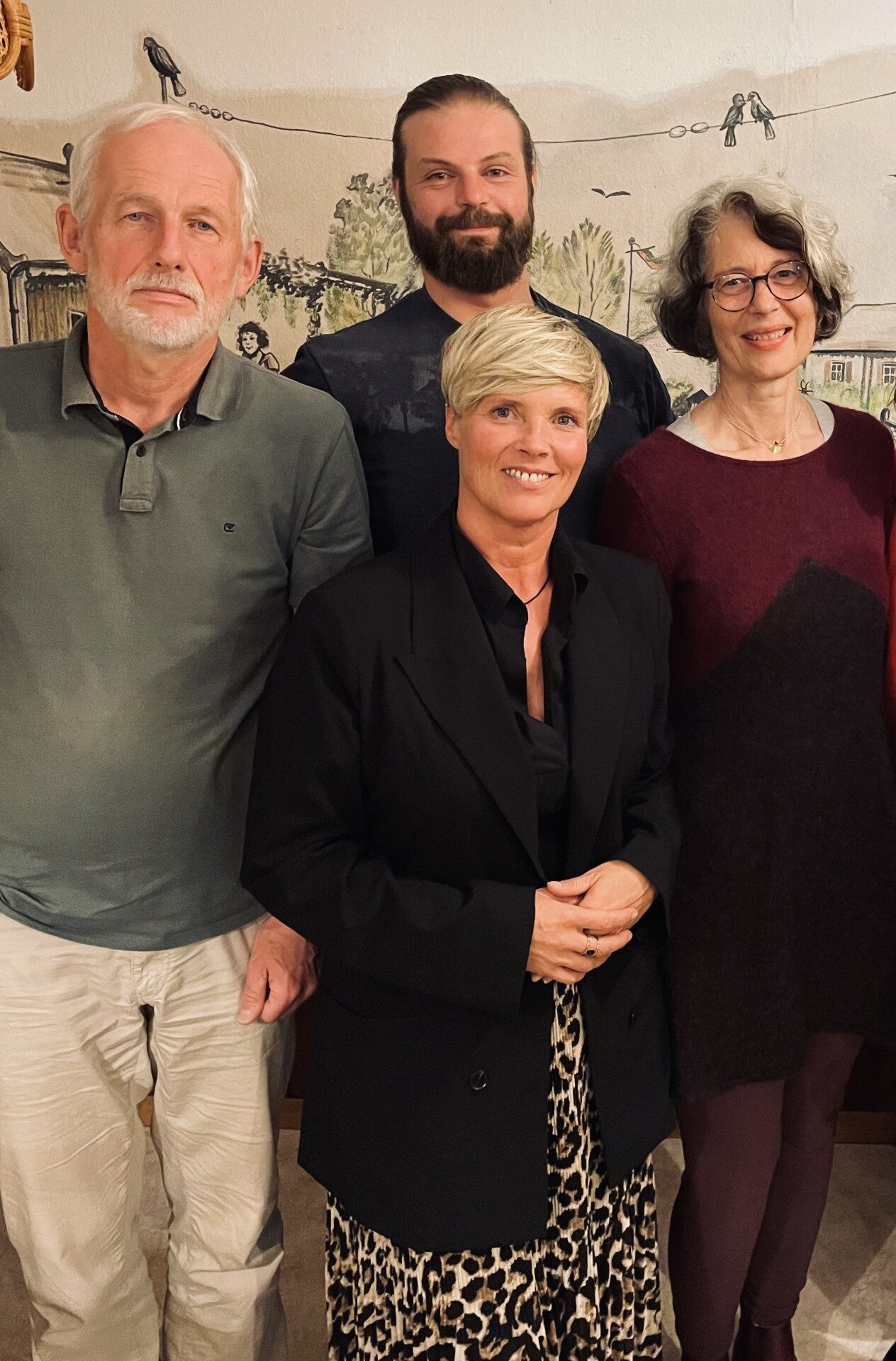 v.l.n.r. : Thomas Lusch-Prezchatzky, Matthias Albath, Cindy Holmberg MdL, Karin Weiblen, Lisa Weigert, Nicolai Beck