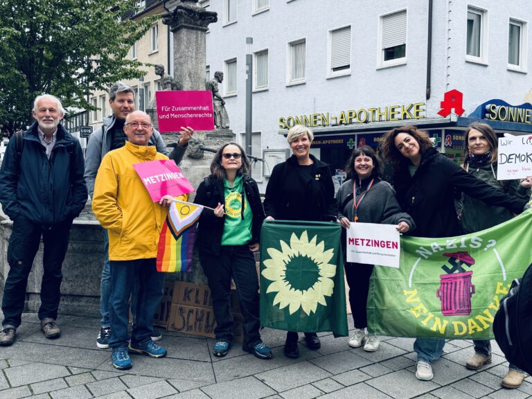 Gemeinsam für Demokratie und Menschenrechte: Grüner Einsatz in Reutlingen