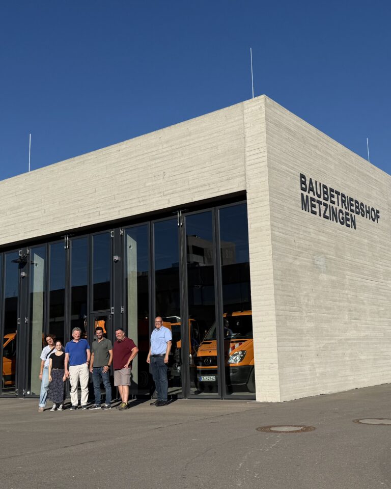 Grüne Gemeinderatsfraktion besucht Metzinger Bauhof