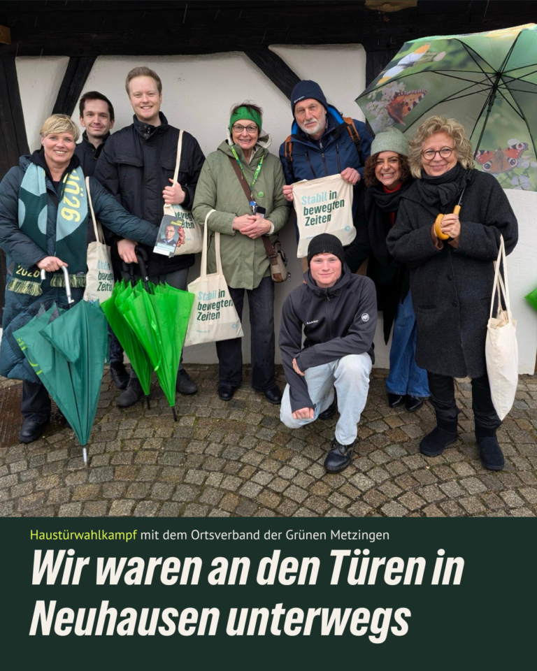 Haustürwahlkampf in Neuhausen